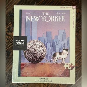 New York Puzzle Company: The New Yorker Puzzle 500 pieces “Cat Walk”